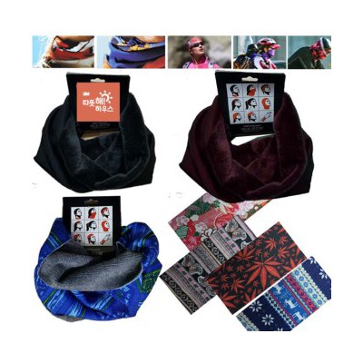 (라벨형) 양모 워머(기모 멀티스카프)-벌크