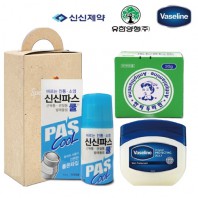 브생건105호(신신제약 롤온쿨연고물파스+유한양행 안티푸라민연고+바세린젤리)