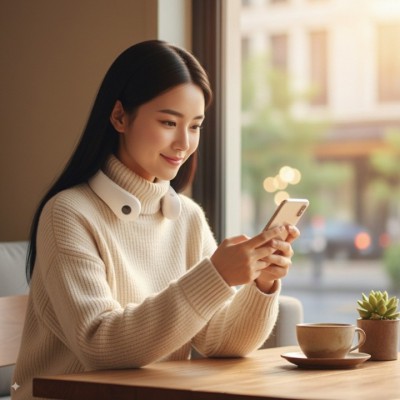 비치온 VN8 목난로 넥히터 충전식 손난로 보조배터리겸용 6000mAh