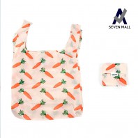 세븐몰  당근 폴딩백 장바구니