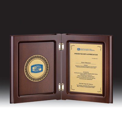 7215 우드금속 상패 (210*260mm)