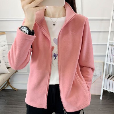 로페리아 여성용 심플 디자인 아웃도어 플리스 재킷(0217220)