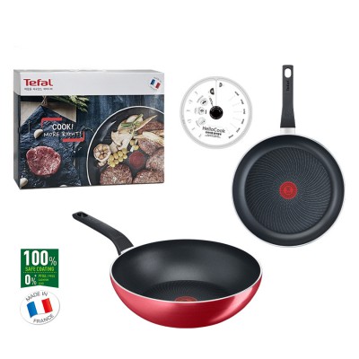 HOT !! 테팔 IH 스타트 앤 쿡 프리미엄 프라이팬 28cm+궁중팬28cm+종이뚜껑(30매)