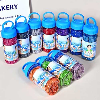 아이스(( 쿨 타올 스포츠 타월 쿨 스카프)))) 쿨 타월 냉감 타올 수건/// 등산 쿨링 타월 기념 타올