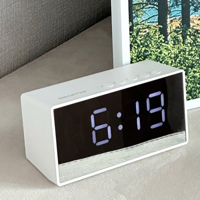 블루투스 미러타입 멀티스피커 라디오 알람시계 EM-03