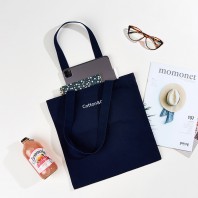 [국내제작] 코튼앤코 커스텀 일상형 컬러 에코백 34x34