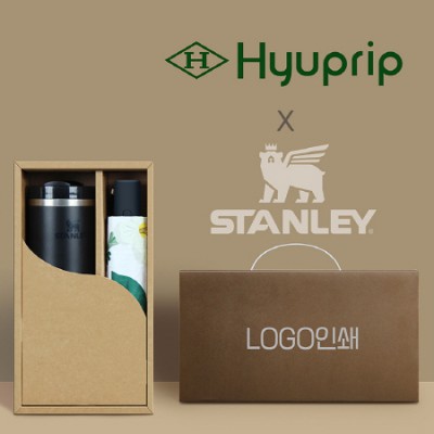 협립3단 뉴플라워즈 완전자동 양우산 +스탠리887ml 텀블러-세트