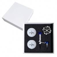 캘러웨이 CXR 3피스 2구 볼마커칩 고급 싸바리케이스