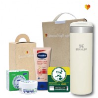 스탠리 4종세트 33호(에어로라이트진공보틀+안티푸라민연고+바세린핸드크림+멘소래담립밤)