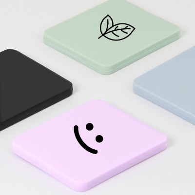 휴대용 접이식 사각 손거울