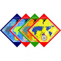 세계 스카프 58*58