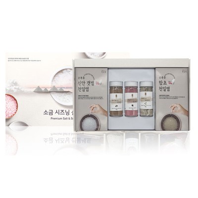 DO_손봉훈 솔트레인보우 실속 5종선물세트 B (소금3+천일염2)