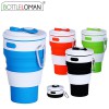 [보틀로만] 폴드실리콘 텀블러 420ml(접이식 텀블러)