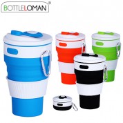 [보틀로만] 폴드실리콘 텀블러 420ml(접이식 텀블러)