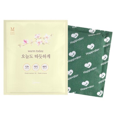 웜투데이 포켓워머 M 핫팩 80g / 국산