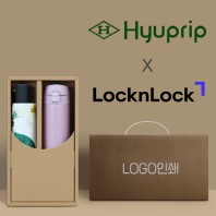 협립3단 뉴플라워즈 완전자동 양우산 +락앤락슬림핏원터치텀블러-세트