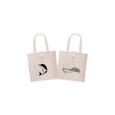 면10수 캐릭터 정사각 뚜껑형 에코백 (360x360mm)