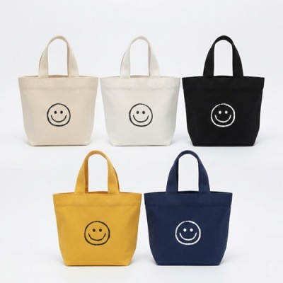로페리아 심플 디자인 스마일 미니 에코백(0217053)