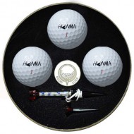 혼마 3피스 원형 TW 3구 볼마커 자석티세트