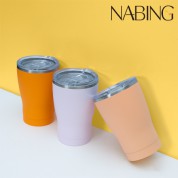 나빙 3가지 자연을 담은 노을빛 304 스텐 슬라이드캡 텀블러 350ml