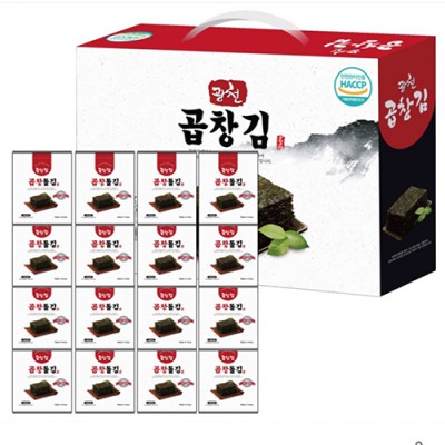 곱창 돌김 광천 김 도시락 김 김세트, 사은품 추석 설날 명절 선물 답례품 판촉 행사 기프트