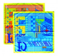 나침판 스카프 58*58