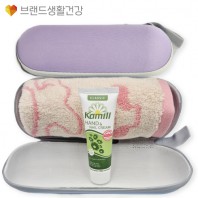 브생건921호 2종 파우치세트(카밀 핸드크림+라인프렌즈 선염핸드고리수건타올)