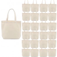 704_캔버스 무지 토트백 24개