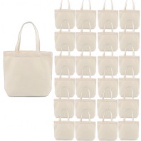 704_캔버스 무지 토트백 24개