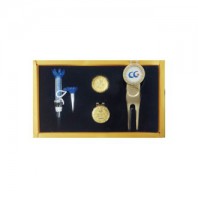 순금볼마크+그린보수기+자석티3종세트 /골프공/라이너/네임텍