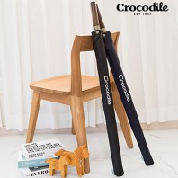 크로커다일 우드 솔리드 늄 장우산 2컬러