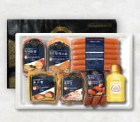 [퀸주트] 독일스타일 프리미엄 수제햄 선물세트 7호(소스 증정)