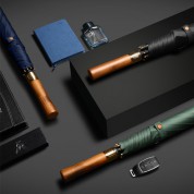 루티네 우드 골프 튼튼한 자동 장우산