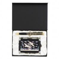 훈민정음볼펜+쌍학나전손톱깍이2종세트