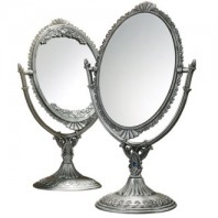 ST-539 엔틱 주석 탁상 양면거울