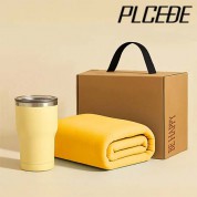 플씨드 베이직 담요 + 텀블러 350ml 2종세트