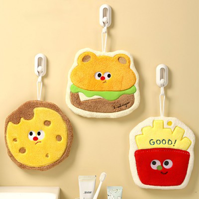 냠냠 햄버거쿠키행주 주방수건 K2582