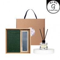 홀마크 40수코마무지190g 디퓨저세트 (홀마크 40코마무지190g + 시즈넬플라워 디퓨저50ml)