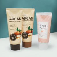 과일나라 3종 선물세트 샴푸 컨디셔너 핸드크림 종이케이스