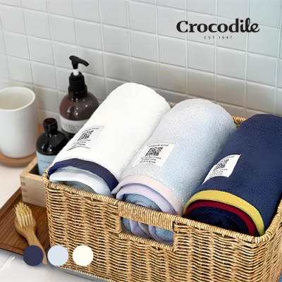 크로커다일 유러피안 호텔타올 1매 220g