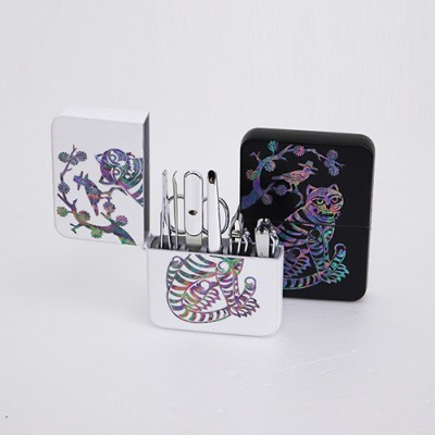 나빌레라 호작도 777 쓰리세븐 자개손톱깎이 네일케어 손톱관리세트