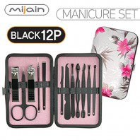 미자인블랙12종플라워손톱깎이세트