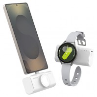 아이리버 올인원 20W 고속 충전 C타입 일체형 보조배터리 5000mAh 워치 호환 ICW-H50