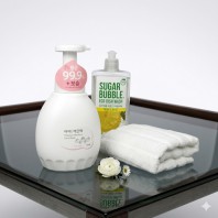 핸드워시 아이깨끗해 450ml 주방세제 주방타올 3종세트