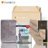 돌봄케어114호(닥스양말+국산타올170g+유한양행 슈퍼쿨파스)
