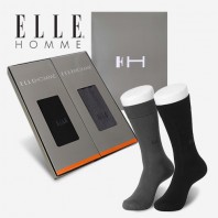 엘르 신사정장양말 2족세트