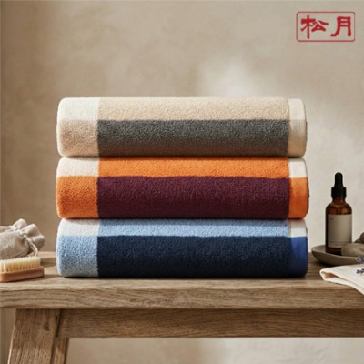 송월 프리미엄 체스 플로어 바스 타월 250g