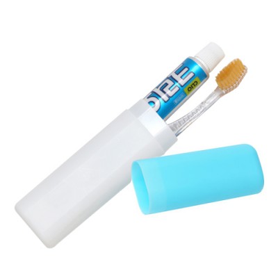 크리오 슬림형 파스텔 치약칫솔 세트 4호(휴대용세트/여행용세트)