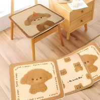 극세사 따따시 댕댕이 멍멍 방석 사각방석 K2575