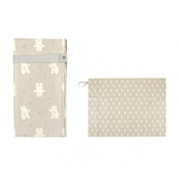 테디베어 휴대용 접이식 피크닉 매트 돗자리 K2663